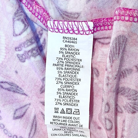 Short Sleeve Cold Shoulder Dress | Pink Butterfly Print | The Children's Place - Picture 8 of 10